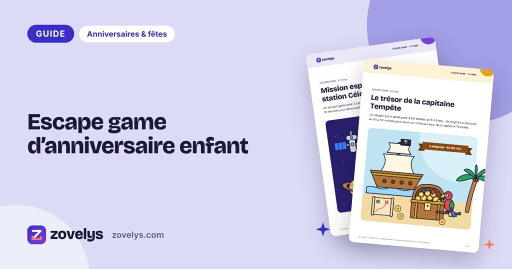 Organiser un escape game d’anniversaire pour enfant à la maison : le guide complet
