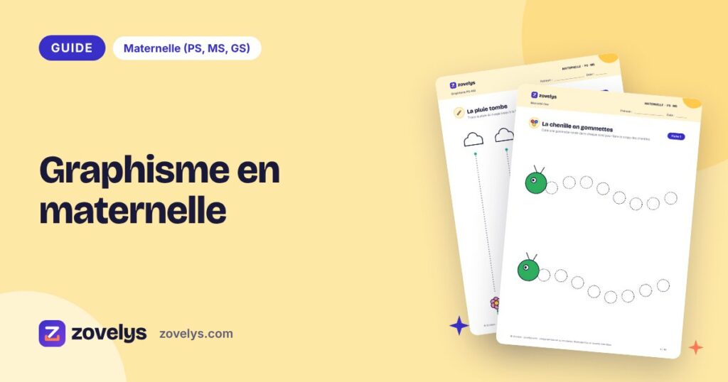 Graphisme en maternelle : progression de la PS à la GS, gestes et activités