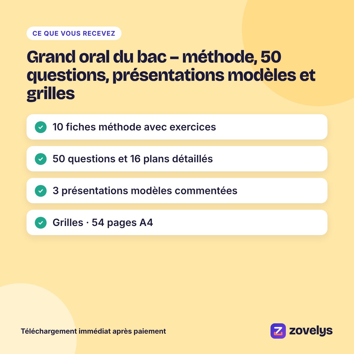 Grand oral du bac – méthode, 50 questions, présentations modèles et grilles – aperçu 4