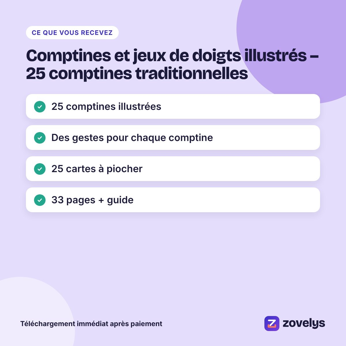 Comptines et jeux de doigts illustrés – 25 comptines traditionnelles – aperçu 4