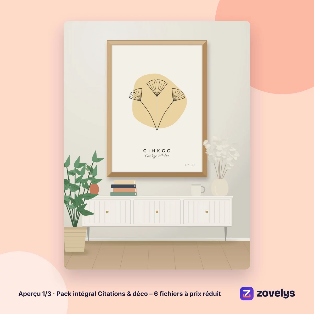 Pack intégral Citations & déco – 6 fichiers à prix réduit – aperçu 1