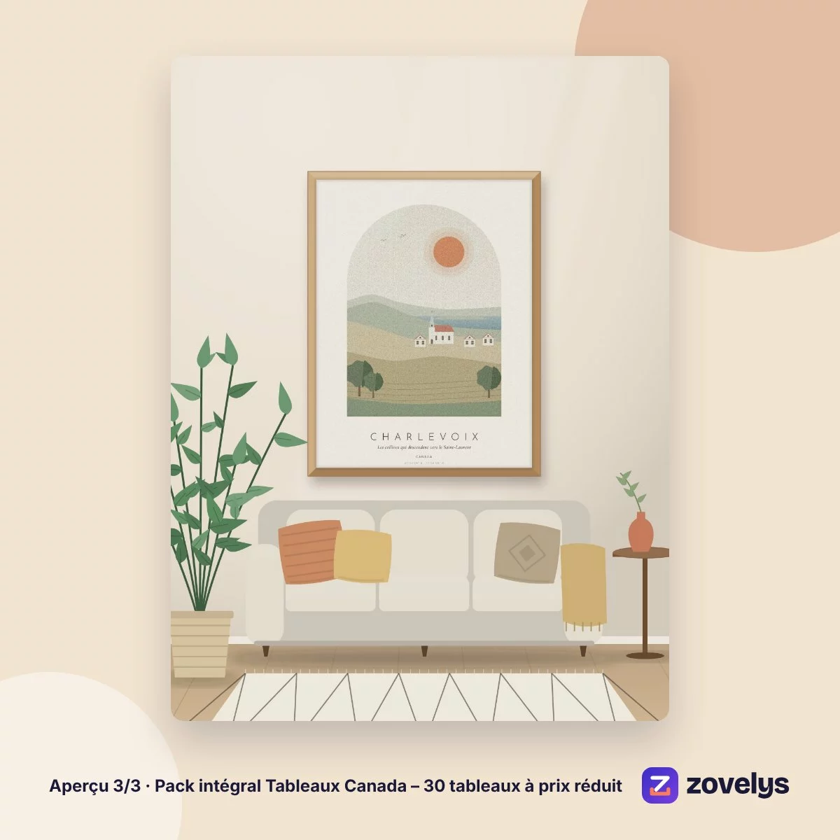 Pack intégral Tableaux Canada – 30 tableaux à prix réduit – aperçu 3