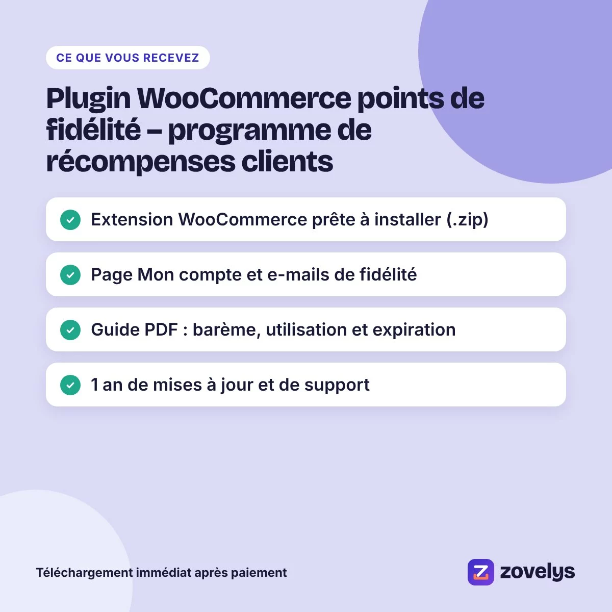 Plugin WooCommerce points de fidélité – programme de récompenses clients – aperçu 4