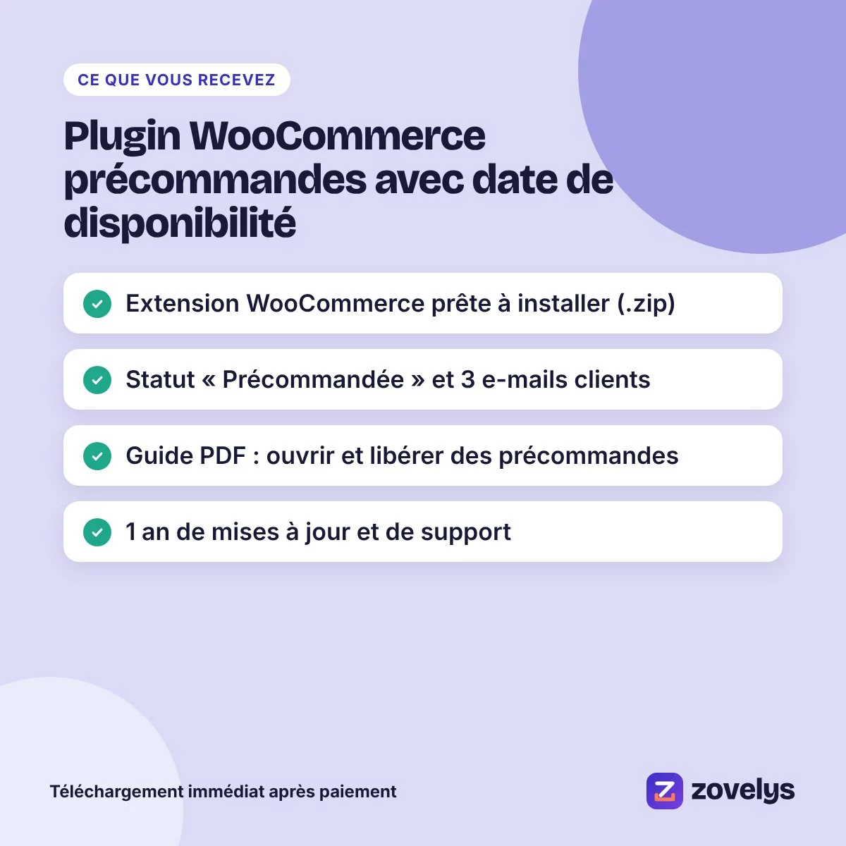 Plugin WooCommerce précommandes avec date de disponibilité – aperçu 4