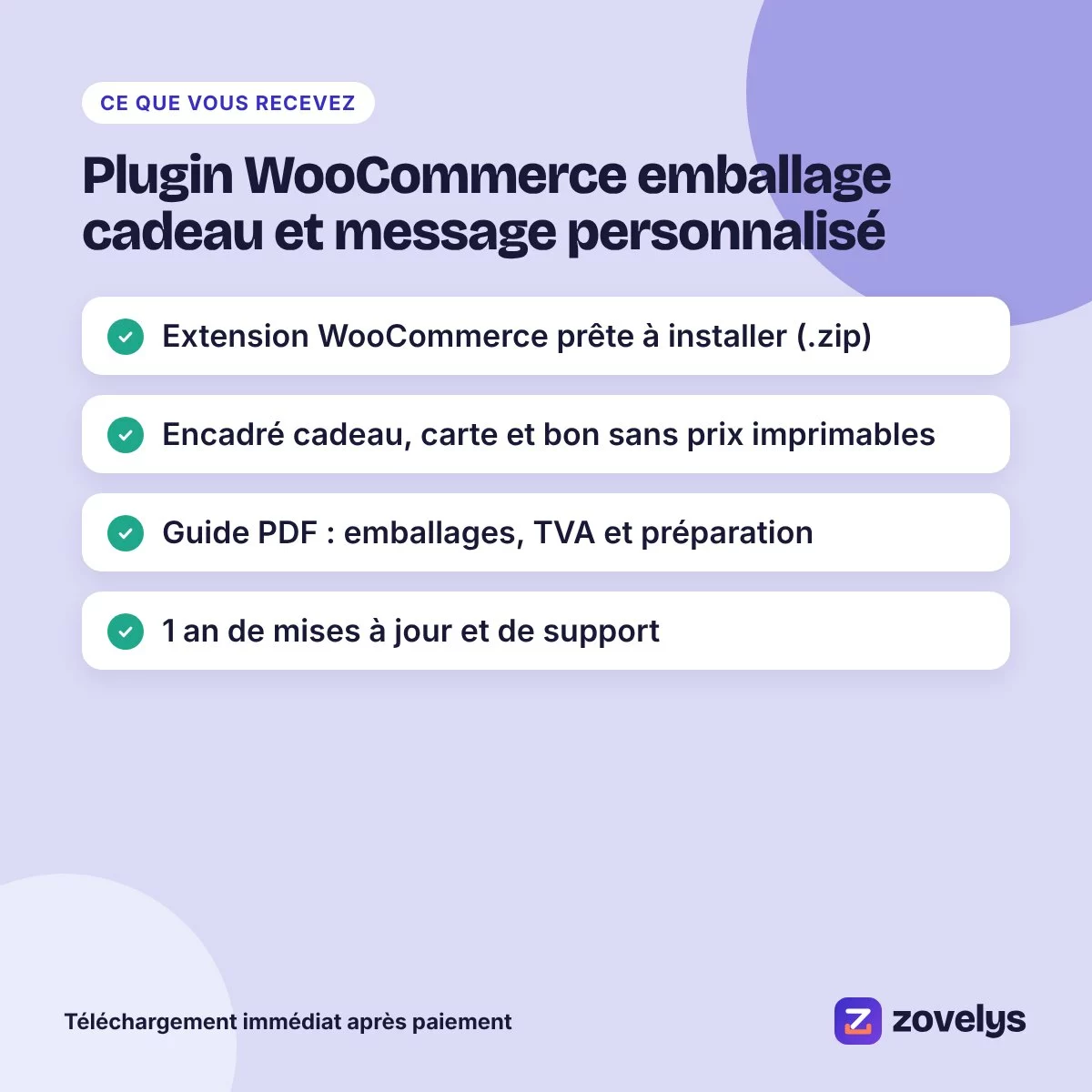 Plugin WooCommerce emballage cadeau et message personnalisé – aperçu 4